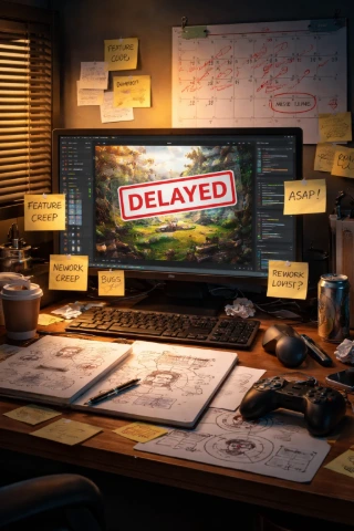 Game Projects Falling Behind Schedule